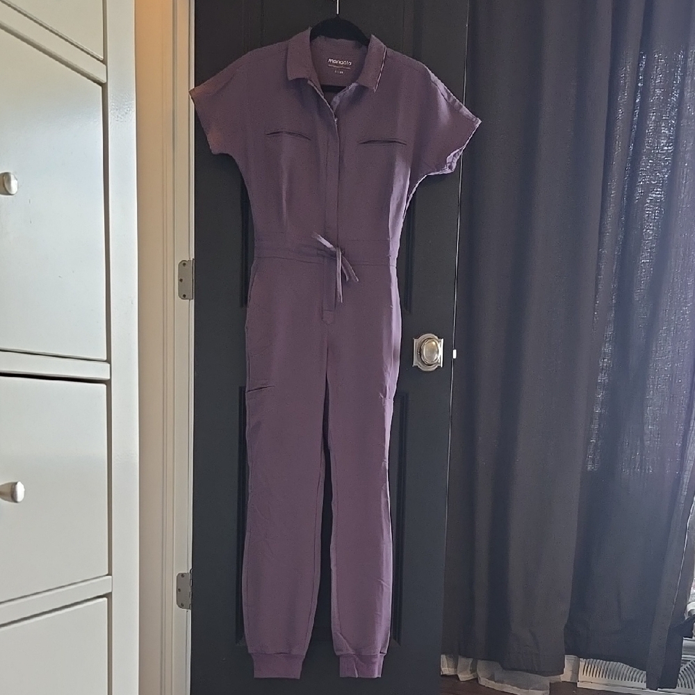 Purple Scrubs Jumpsuit